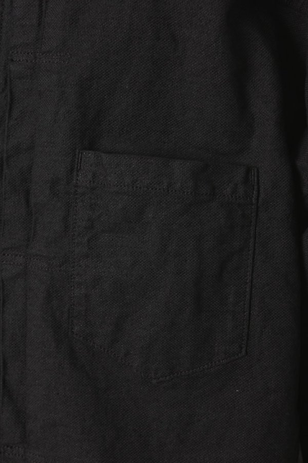 画像5: 【 50%OFF セール40,700円→20,350円】 OURET オーレット ドルマン比翼ブルゾン - L/Cドビーストレッチ -{-AHS} (5)