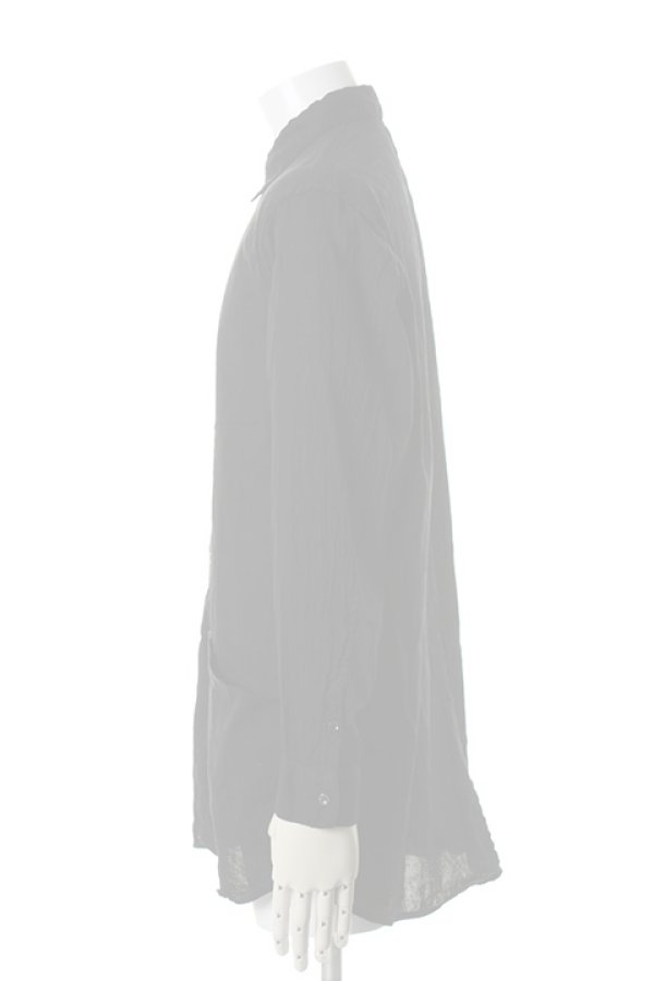 画像3:  {SOLD} OURET オーレット ボックスロングシャツ - L/Cちりめん{-AHS} (3)
