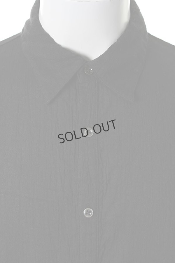 画像4: {SOLD}OURET オーレット ボックスロングシャツ - L/Cちりめん{-AHS} (4)