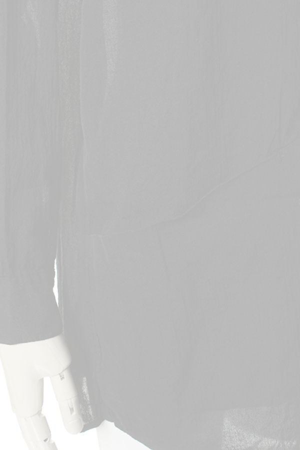 画像5:  {SOLD} OURET オーレット ボックスロングシャツ - L/Cちりめん{-AHS} (5)