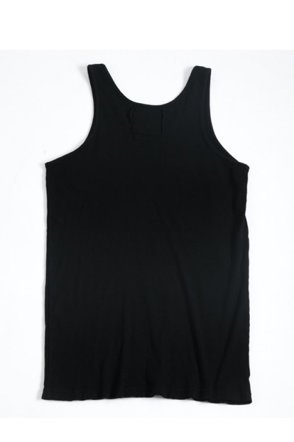 画像2: 【 50%OFF セール13,200円→6,600円】 OURET オーレット 強撚テレコ ロングタンクトップ{-AHS} (2)