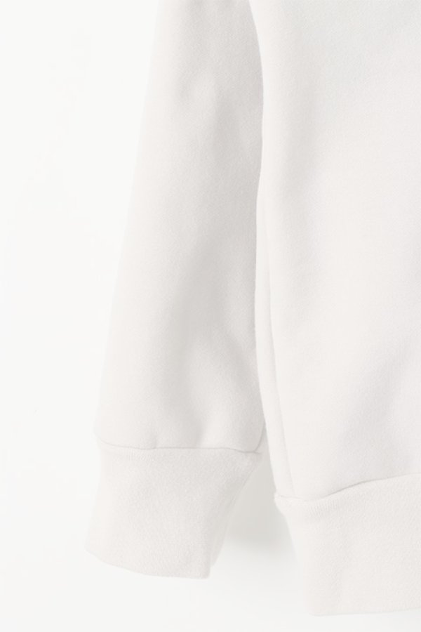 画像5:  {SOLD} OURET オーレット ハイパーストレッチ裏毛クルーネックドルマンプルオーバー{-BJA} (5)