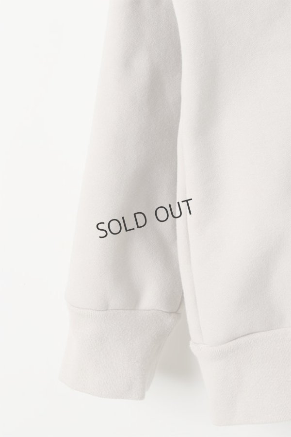 画像5: {SOLD}OURET オーレット ハイパーストレッチ裏毛クルーネックドルマンプルオーバー{-BJA} (5)