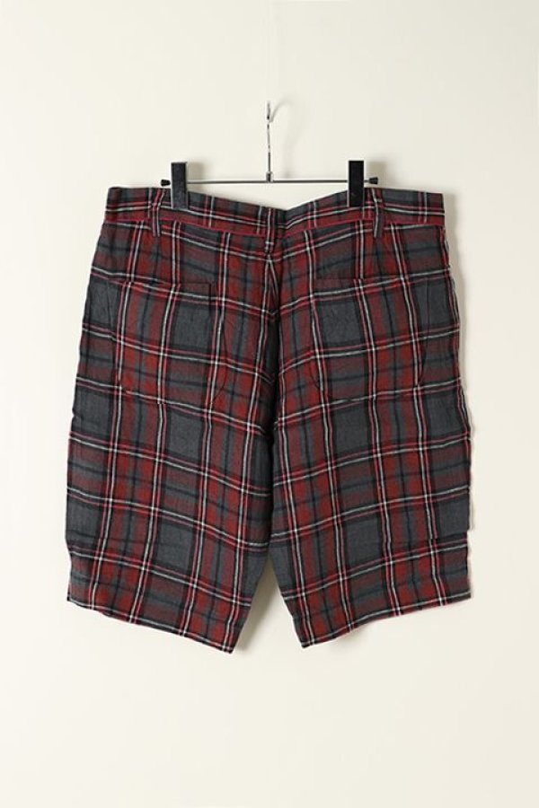 画像4: ▽ 70%OFF アウトレットセールセール38,500円→11,550円▽ AKM エイケイエム WASHABLE ITALY LINEN collection wrinkle shorts (pants){-ACS} (4)