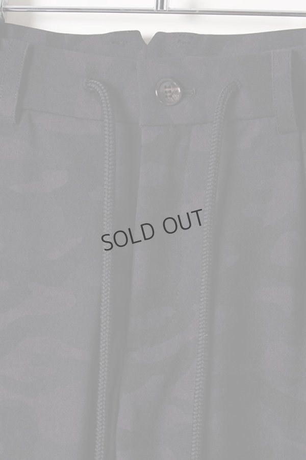 画像3: {SOLD}AKM エイケイエム HIGH TENTION JERSEY 【CAMO】 1TUCK SLACKS{P241-PET071-A99-BJS} (3)