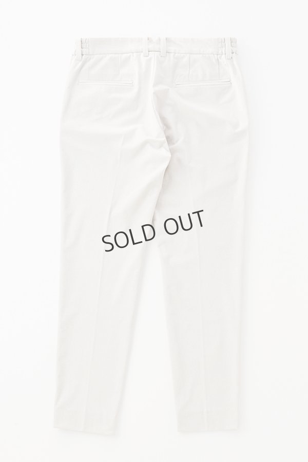 画像2: {SOLD}AKM エイケイエム HEAT PERFORMER【HERRINGBONE】1TUCK TAPERED SLACKS{-BJA} (2)