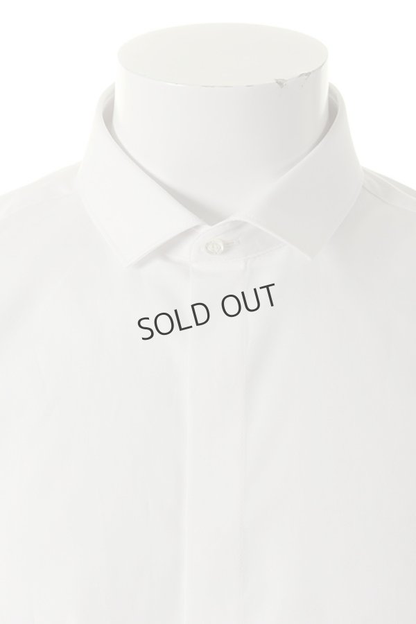 画像4: {SOLD}Neil Barrett ニールバレット CUT-AWAY COLLAR CLASSIC SHIRT{PBCM347C-A042C-0003-AFS} (4)