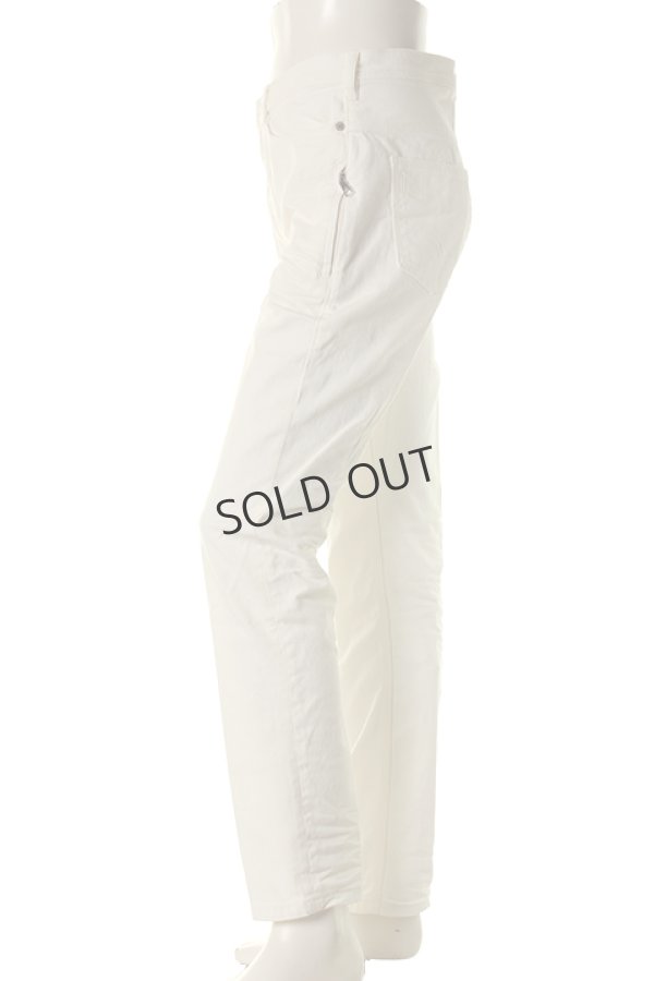 画像3: {SOLD}Neil Barrett ニールバレット MULTI POCKET SUPER SKINNY LEG DESTROYED COTTON STR. DRILL(T.C.) JEAN{PBDE102-E805T-828-AGS} (3)