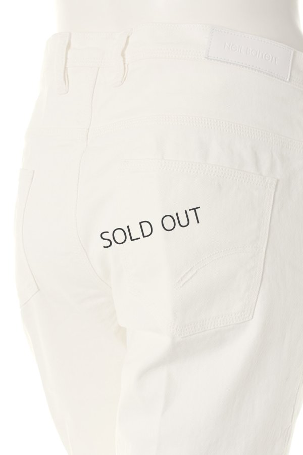 画像4: {SOLD}Neil Barrett ニールバレット MULTI POCKET SUPER SKINNY LEG DESTROYED COTTON STR. DRILL(T.C.) JEAN{PBDE102-E805T-828-AGS} (4)