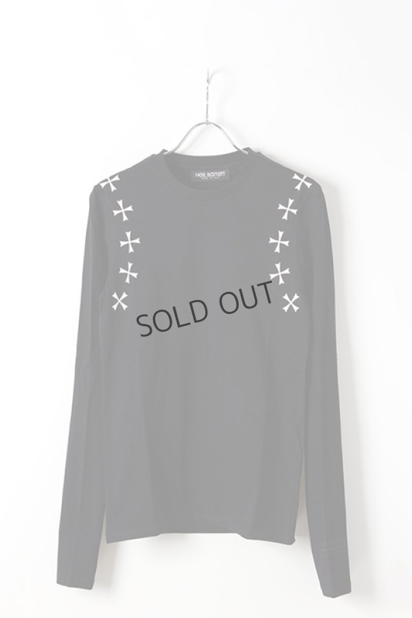 画像1: {SOLD}Neil Barrett ニールバレット MILITARY STAR L/S T-SHIRTS{PBJT438S-H523S-524-AHA} (1)