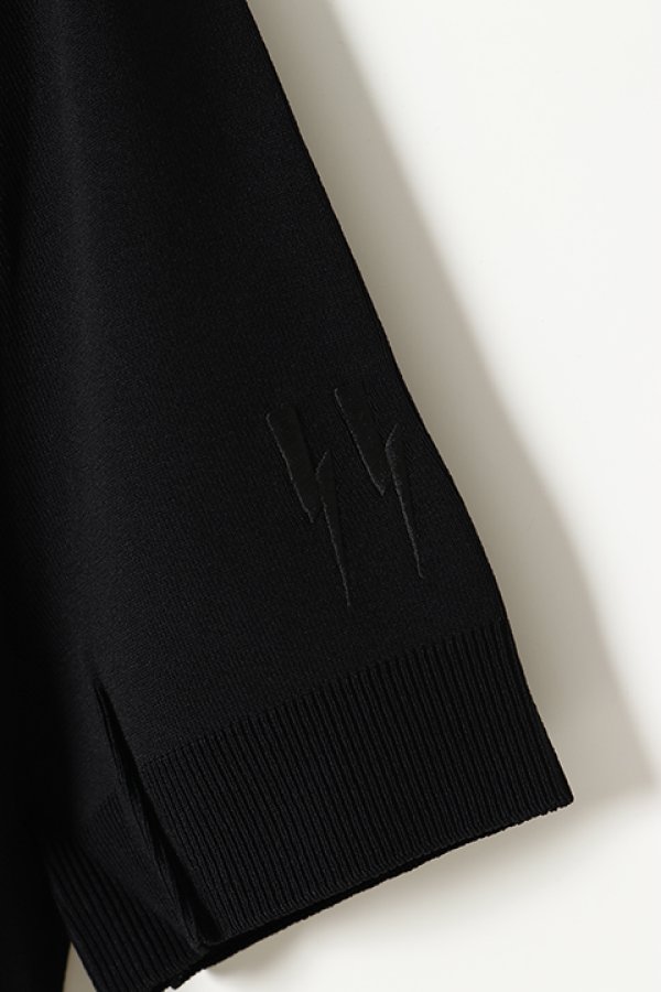 画像4: 【 30%OFF セール61,600円→43,120円】 Neil Barrett ニールバレット TRAVEL TECNO KNIT T-SHIRT 16GG{PBMA1063E-N610-01-BJS} (4)