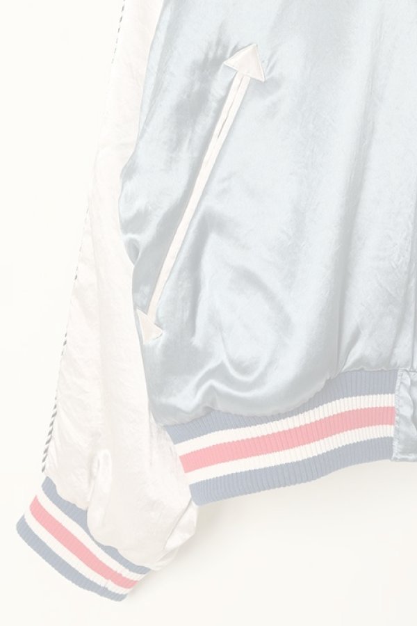 画像3:  {SOLD} el conductorH コンダクター WOLF EMBROIDERED SOURVENIR JKT{-BBA} (3)