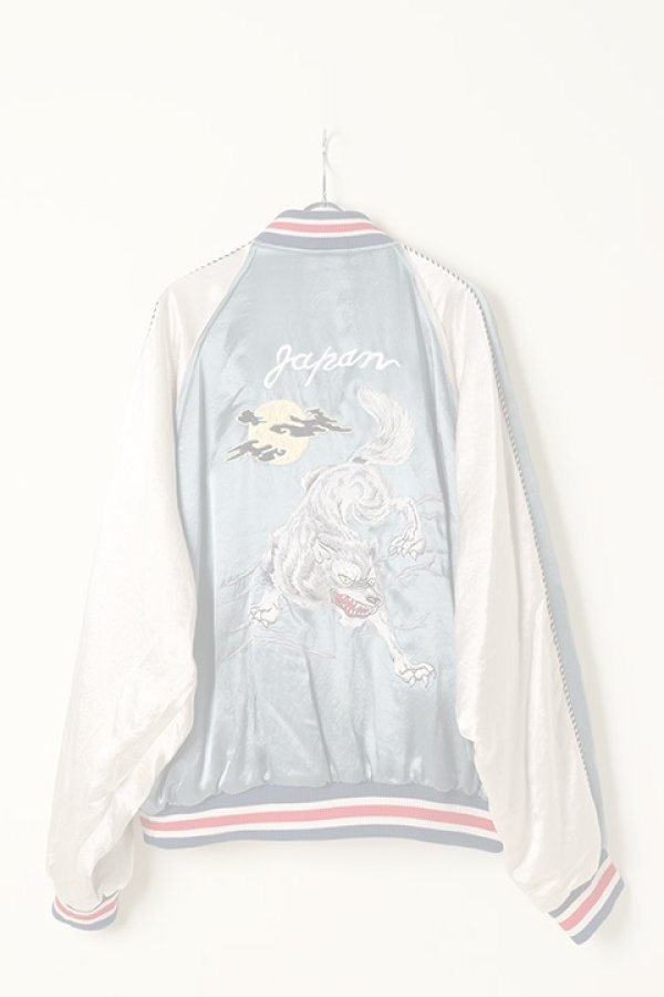 画像4:  {SOLD} el conductorH コンダクター WOLF EMBROIDERED SOURVENIR JKT{-BBA} (4)