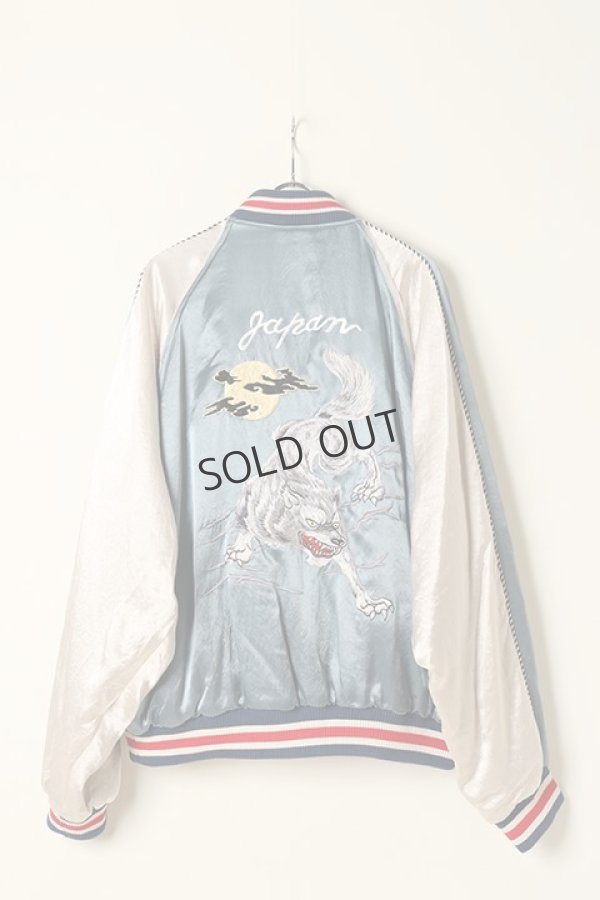 画像4: {SOLD}el conductorH コンダクター WOLF EMBROIDERED SOURVENIR JKT{-BBA} (4)