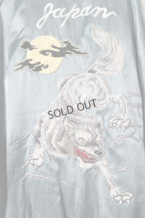 画像5: {SOLD}el conductorH コンダクター WOLF EMBROIDERED SOURVENIR JKT{-BBA} (5)