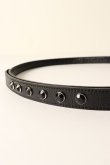 画像4: el conductorH コンダクター CRYSTAL STUD BELT{-BCA} (4)