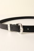 画像3: el conductorH コンダクター PLAIN WESTERN BELT{-BCA} (3)