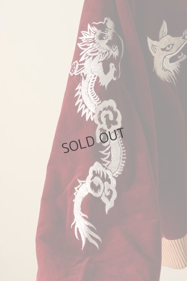 画像5: {SOLD}el conductorH コンダクター VELVETEEN FOX EMBROIDERED SOURVENIR JKT{-BCA} (5)