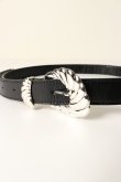 画像2: {SOLD}el conductorH コンダクター PAISLEY STUDDED BELT{-BCS} (2)