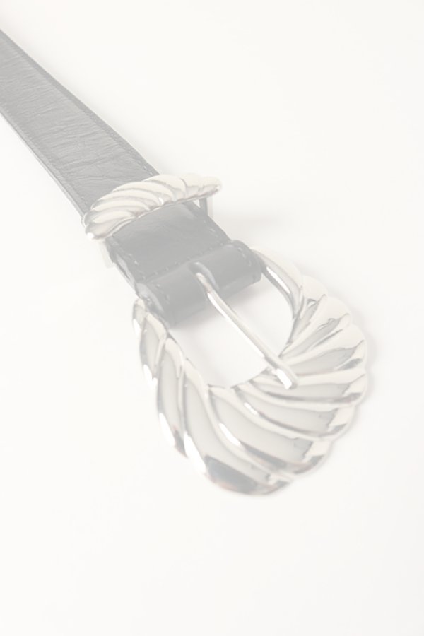画像5:   el conductorH コンダクター PAISLEY STUDDED BELT{-BCS} (5)