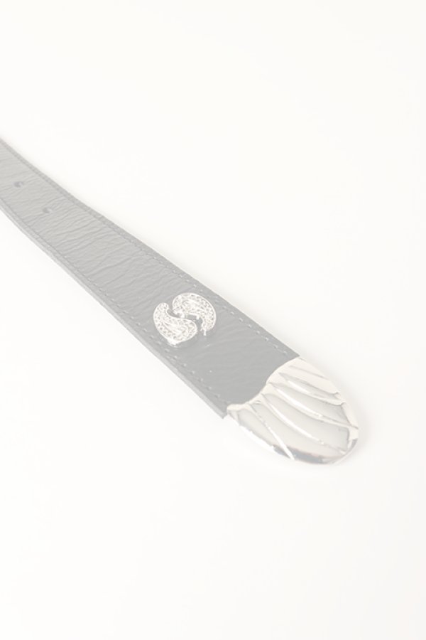 画像6:   el conductorH コンダクター PAISLEY STUDDED BELT{-BCS} (6)