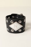 画像1: {SOLD}el conductorH コンダクター DOUBLE BUCKLE LEATHER BRACELET{-BCS} (1)