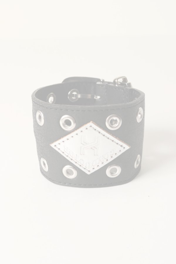 画像1:   el conductorH コンダクター DOUBLE BUCKLE LEATHER BRACELET{-BCS} (1)