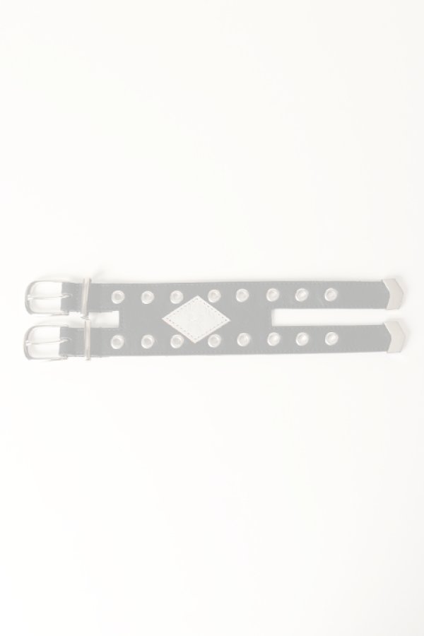 画像3:   el conductorH コンダクター DOUBLE BUCKLE LEATHER BRACELET{-BCS} (3)