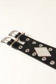 画像4: {SOLD}el conductorH コンダクター DOUBLE BUCKLE LEATHER BRACELET{-BCS} (4)