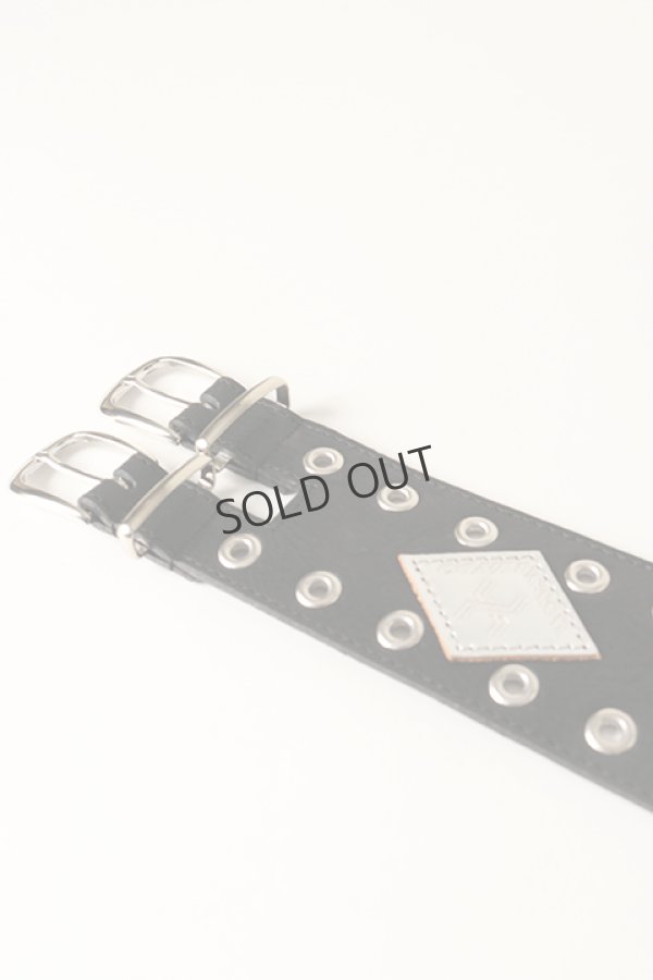 画像4: {SOLD}el conductorH コンダクター DOUBLE BUCKLE LEATHER BRACELET{-BCS} (4)