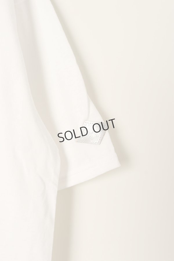 画像4: {SOLD}el conductorH コンダクター COTTON GLITTER PRINT T-SHIRT 'NEWHELL{-BCS} (4)