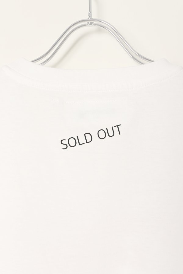 画像6: {SOLD}el conductorH コンダクター COTTON GLITTER PRINT T-SHIRT 'NEWHELL{-BCS} (6)