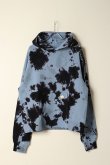 画像1: el conductorH コンダクター TIE-DYE HOODED SWEATER{-BCS} (1)