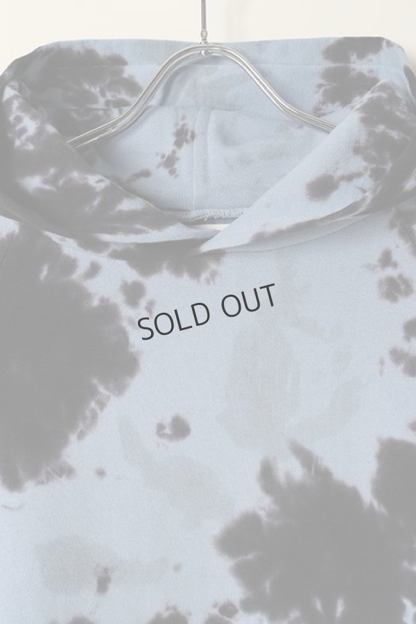 画像2: {SOLD}el conductorH コンダクター TIE-DYE HOODED SWEATER{-BCS} (2)