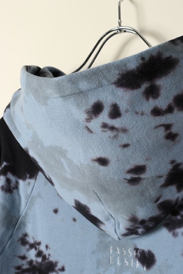 画像6: 【 30%OFF セール35,200円→24,640円】 el conductorH コンダクター TIE-DYE HOODED SWEATER{-BCS} (6)