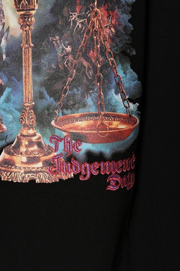 画像3: 【 30%OFF セール18,480円→12,936円】 el conductorH コンダクター COTTON EMBROIDERED T-SHIRT SCALES{-BCS} (3)