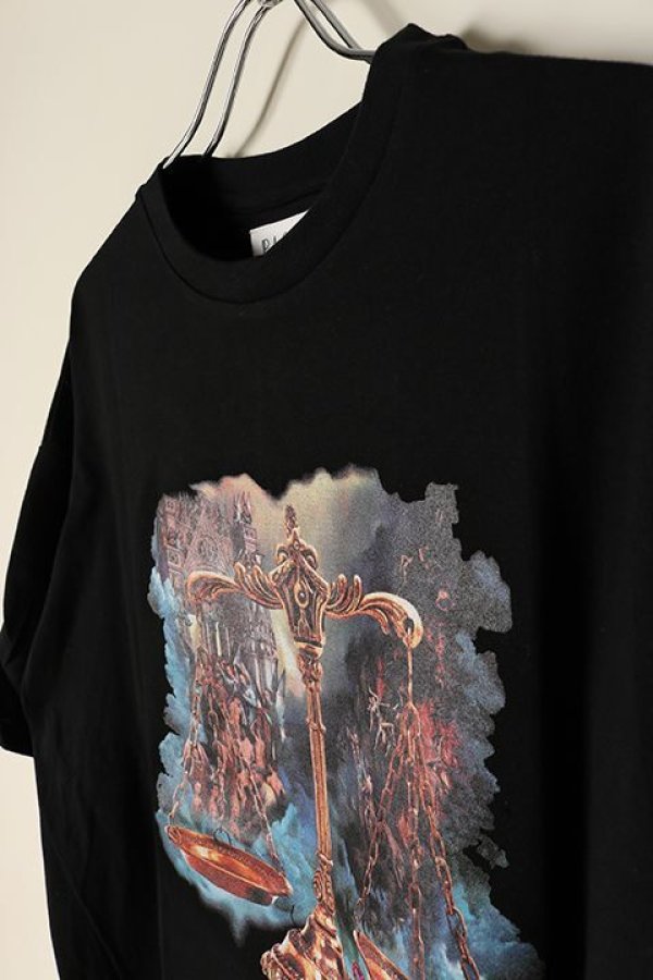 画像4: 【 30%OFF セール18,480円→12,936円】 el conductorH コンダクター COTTON EMBROIDERED T-SHIRT SCALES{-BCS} (4)