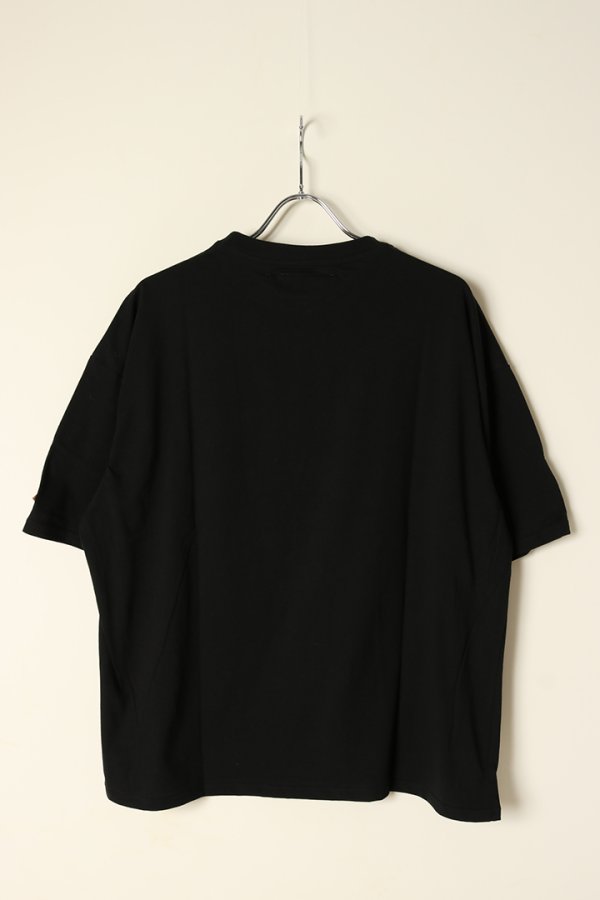 画像5: 【 30%OFF セール18,480円→12,936円】 el conductorH コンダクター COTTON EMBROIDERED T-SHIRT SCALES{-BCS} (5)