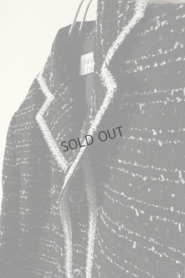 画像4: {SOLD}el conductorH コンダクター MIXED TWEED SINGLE 5POCKET JKT{-BCS} (4)