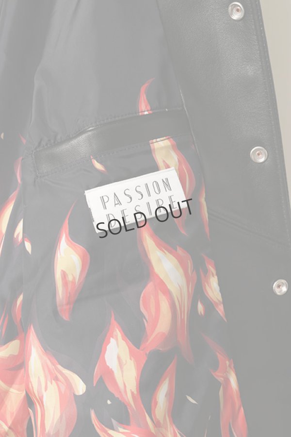 画像4: {SOLD}el conductorH コンダクター x Schott N.Y.C SHEEPSKIN LEATHER COACH JKT{-BCS} (4)