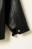 画像9: 【 30%OFF セール154,000円→107,800円】 el conductorH コンダクター x Schott N.Y.C SHEEPSKIN LEATHER COACH JKT{-BCS} (9)