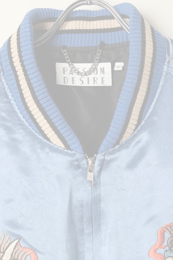 画像2:   el conductorH コンダクター DEMON EMBROIDERED SOURVENIR JKT{-BCS} (2)