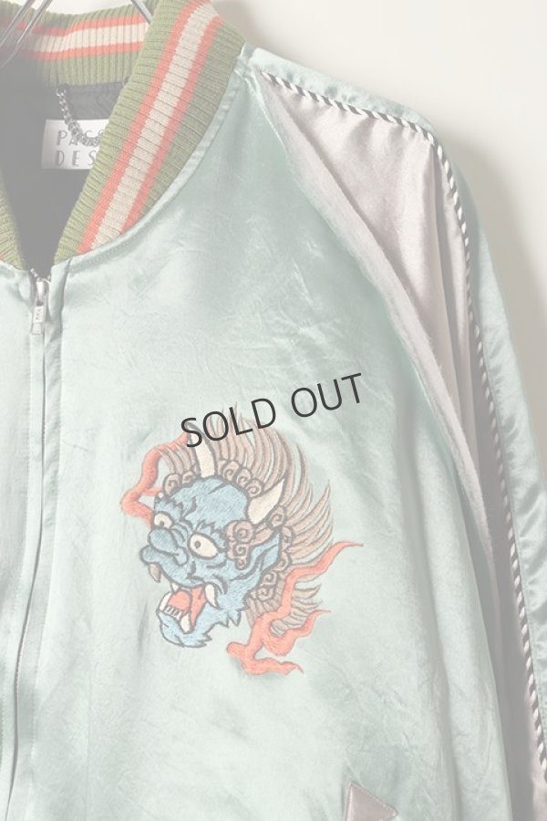 画像3: {SOLD}el conductorH コンダクター DEMON EMBROIDERED SOURVENIR JKT{-BCS} (3)