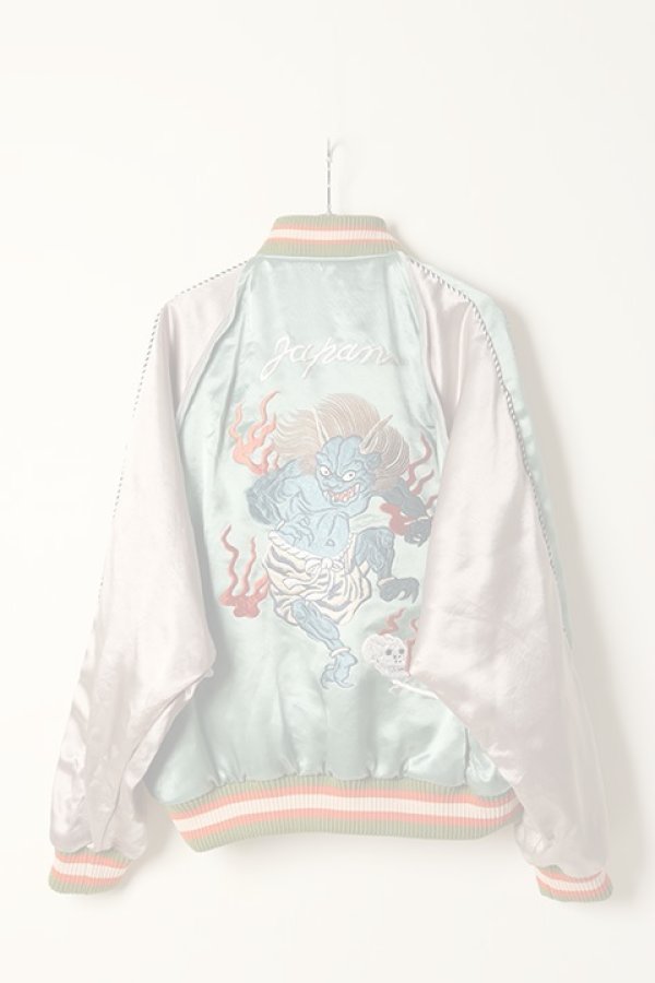 画像5:  {SOLD} el conductorH コンダクター DEMON EMBROIDERED SOURVENIR JKT{-BCS} (5)