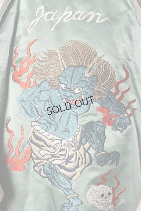 画像6: {SOLD}el conductorH コンダクター DEMON EMBROIDERED SOURVENIR JKT{-BCS} (6)