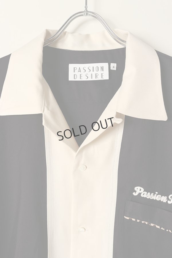 SOLD}el conductorH コンダクター RAYON 2TONE BOWLING SHIRT