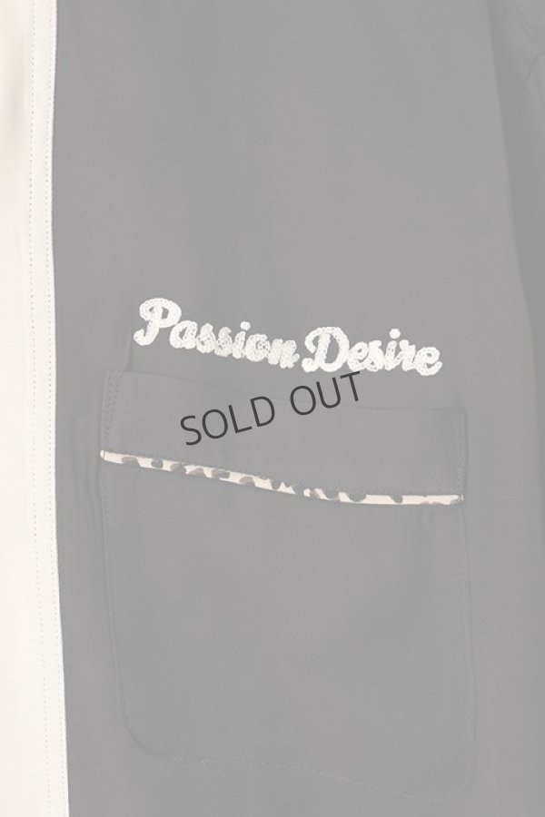 画像3: {SOLD}el conductorH コンダクター RAYON 2TONE BOWLING SHIRT{-BCS} (3)