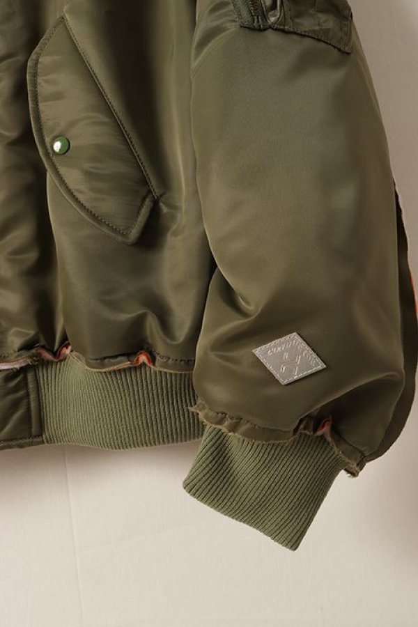 画像4: 【 30%OFF セール87,780円→61,446円】 el conductorH コンダクター INSIDE OUT FLIGHT JKT{-BDS} (4)