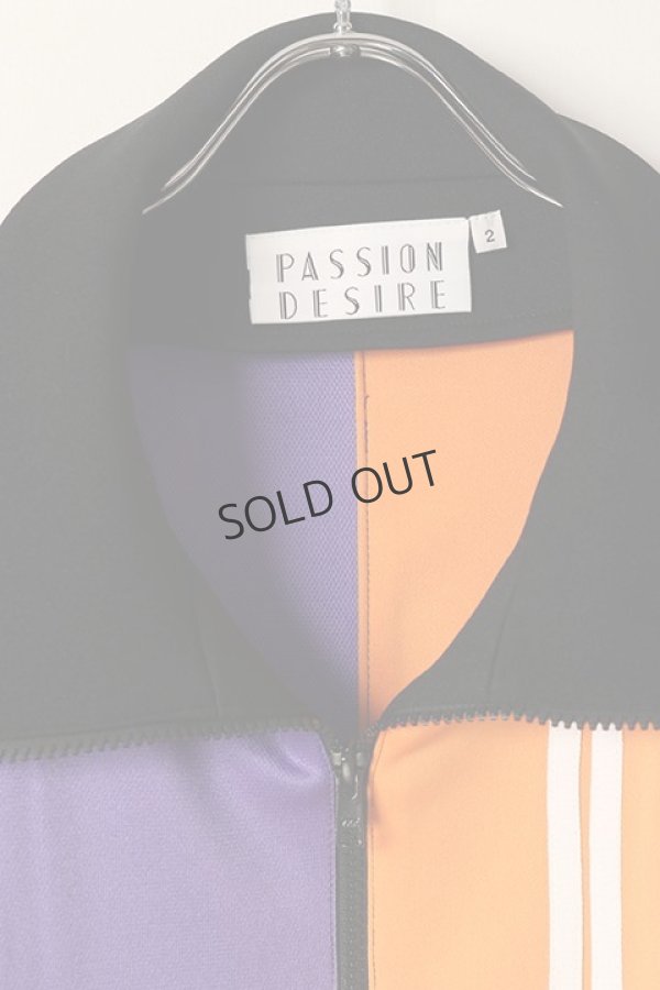 画像2: {SOLD}el conductorH コンダクター CRAZY PATTERN TRACK JKT{-BDS} (2)