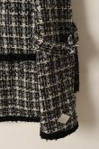 画像3: 【24SS新作】el conductorH コンダクター MIXED TWEED NO COLLAR BONDAGE JKT{-BDS} (3)